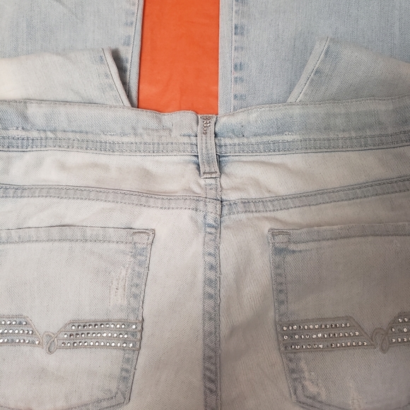 Bebe Jeans- Rhinestone Detail, sz. 27 - Picture 4 of 14